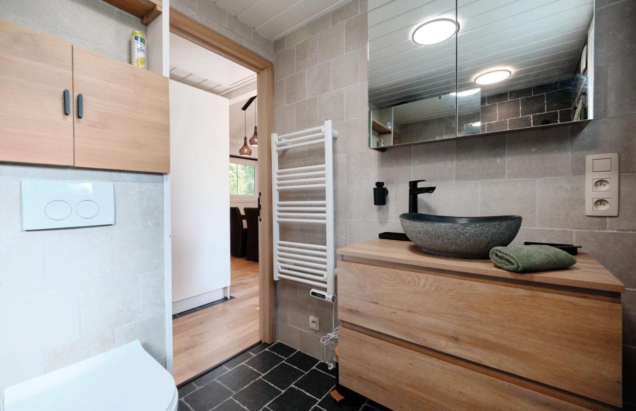 Chalet D'Un Ami Somme-Leuze Bagian luar foto